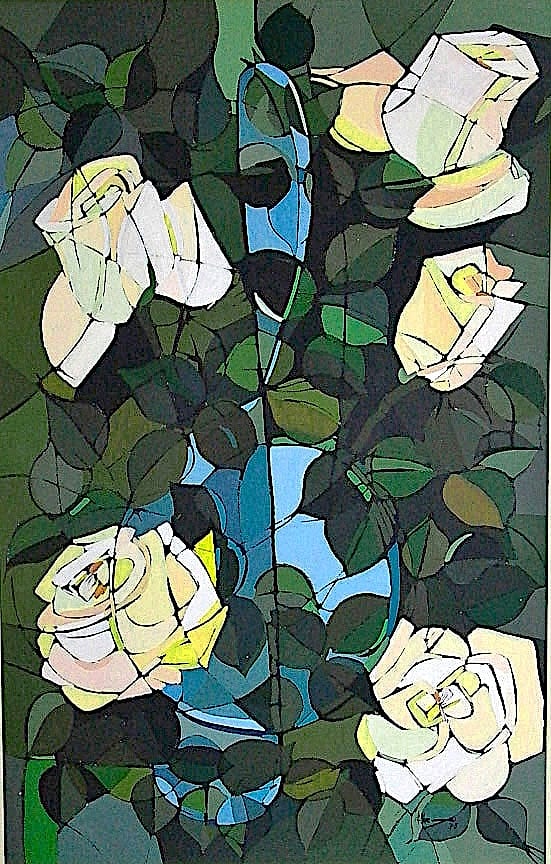 Rondo II, 1988 — painting by Eveline Henner